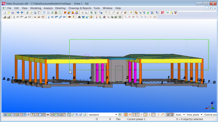 Нумератор чертежей для tekla structures