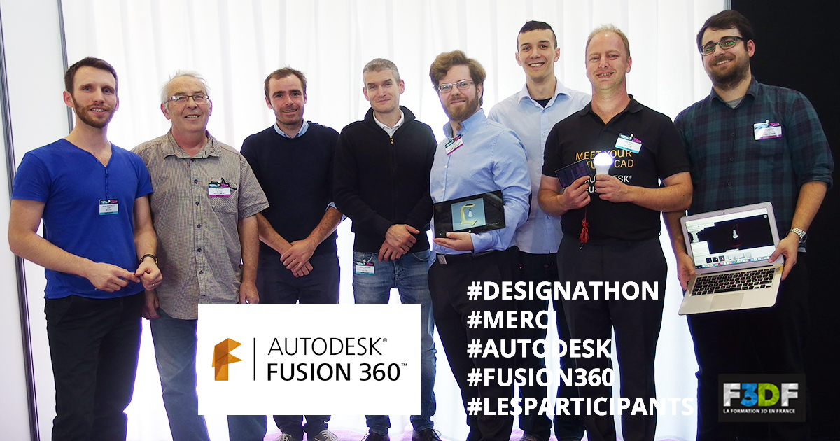 Designathon avec Autodesk « Entrez dans l’impression 3D »