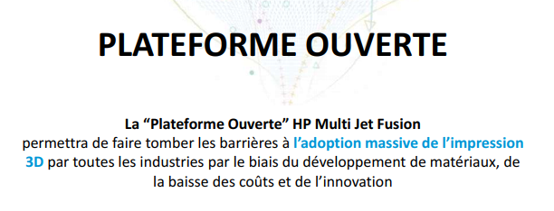 plateforme ouverte hp