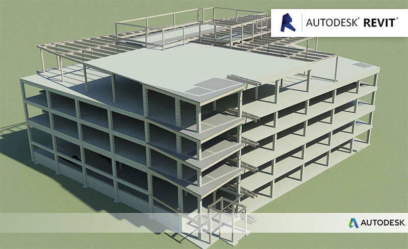 Revit Structure pour la construction d'un bâtiment