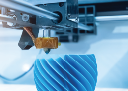 Imprimante 3D en cours de production