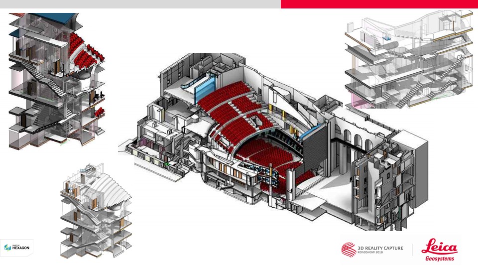 Scanner en 3D un batiment avec un appareil leica