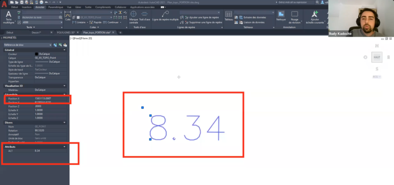 points-autocad-attributs-x-y-z