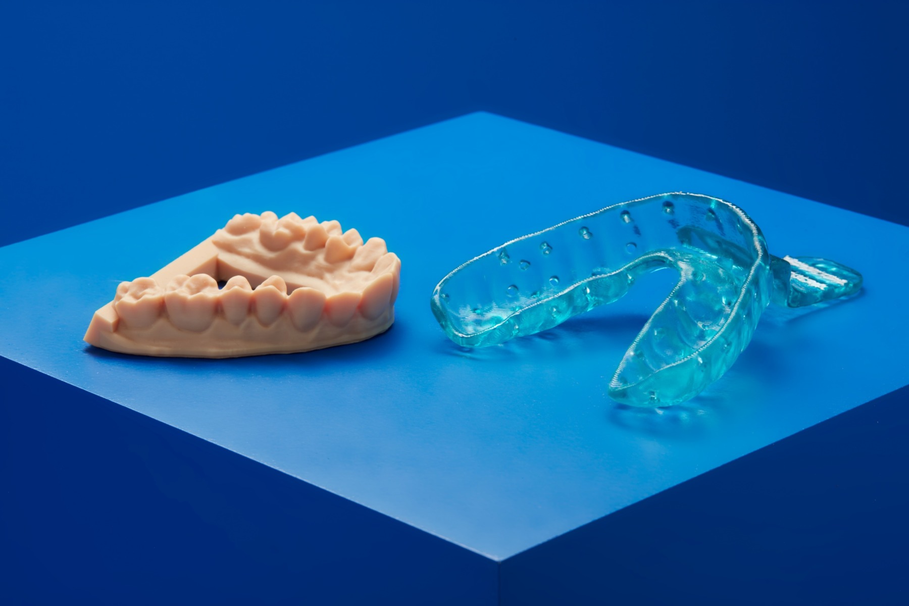 Empreinte dentaire et glissière en impression 3D