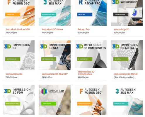 Collection Industrie de F3DF E-learning