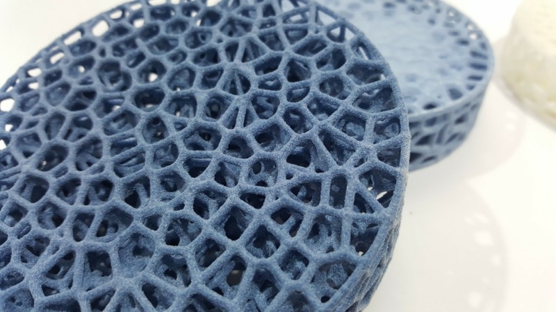 pièce imprimée avec une imprimante 3D SLS
