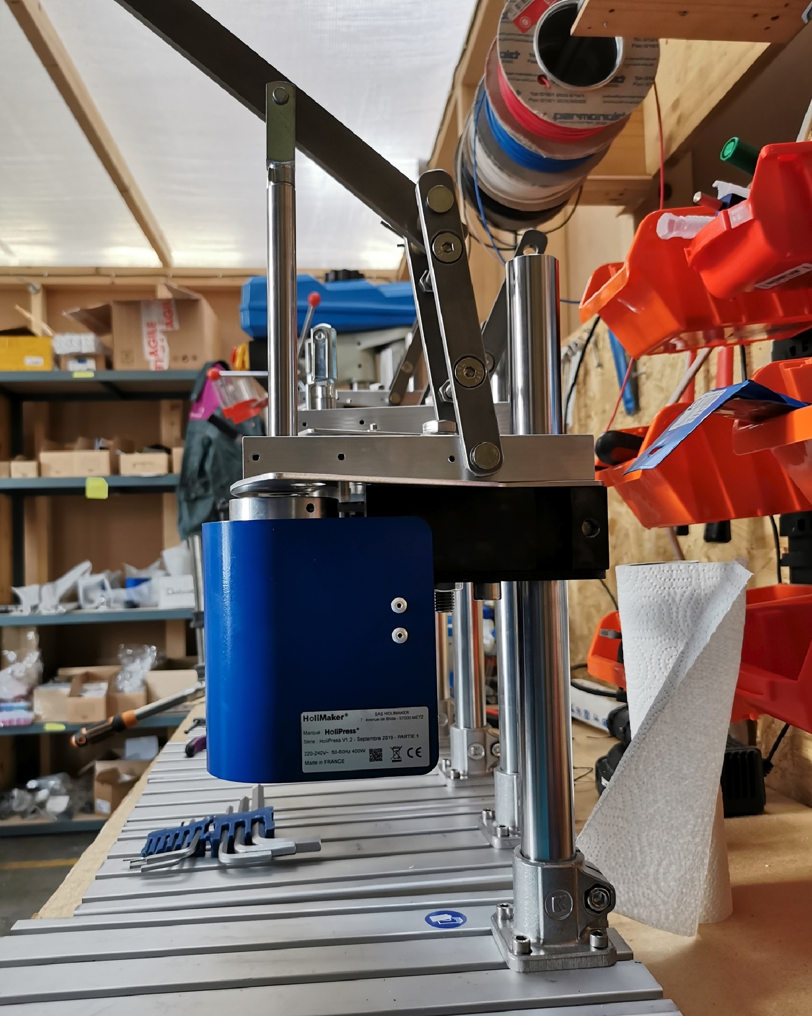 Outil de conception par injection plastique Holipress