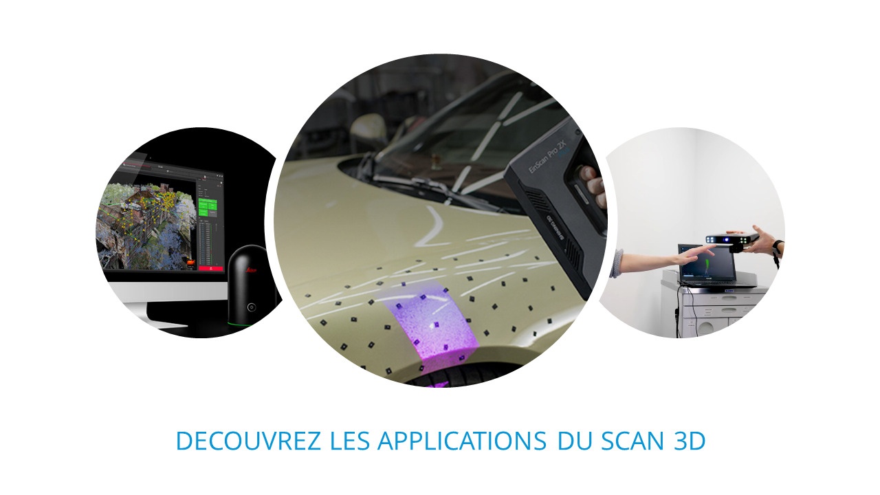 Les applications professionnelles du scan 3D