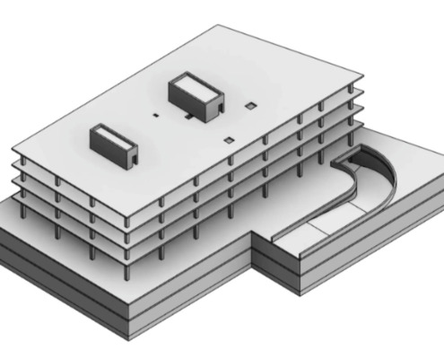 maison maquette 3d