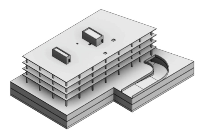 maison maquette 3d