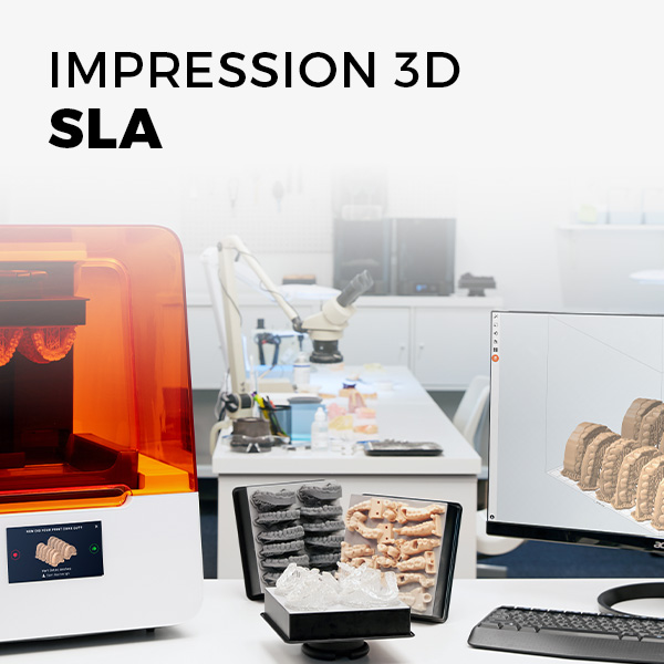 impression 3D SLA