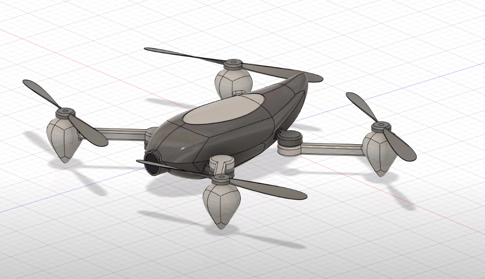 rendu drone 3d