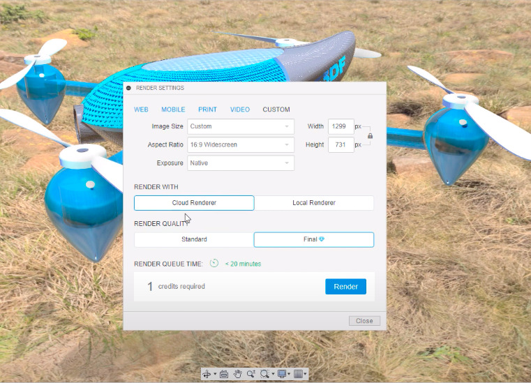 paramètre projet fusion 360