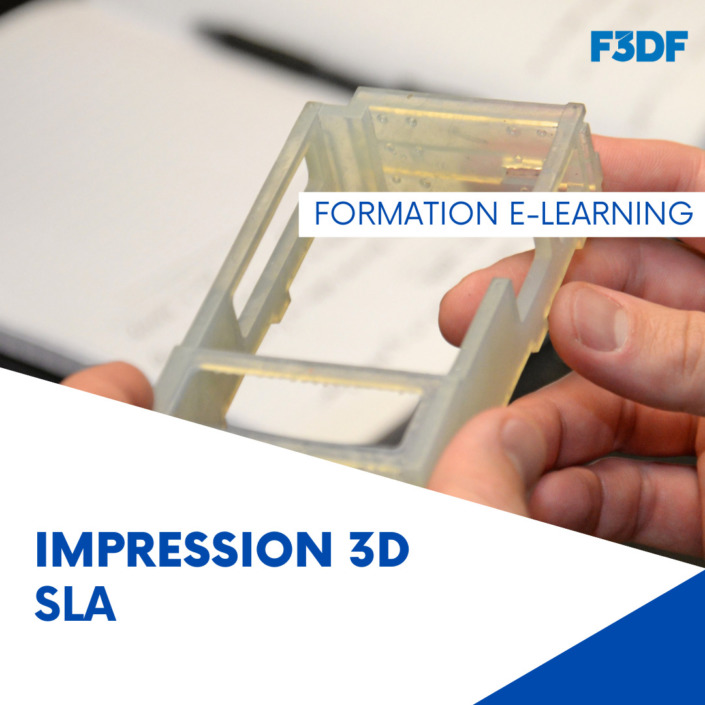 Se former à l'impression 3D SLA en e-learning