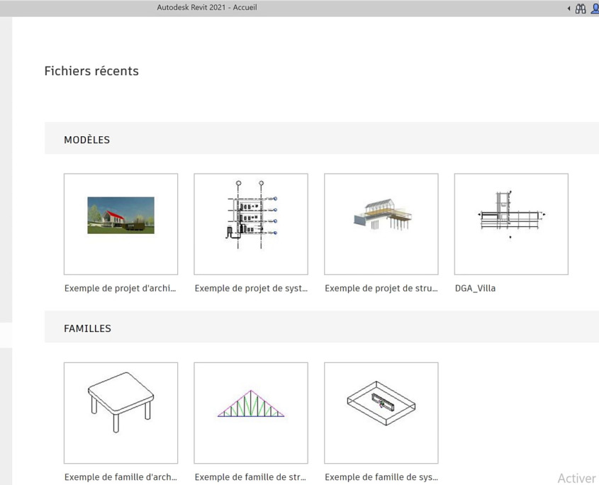 Aperçu de la formation e-learning Revit Mon Premier Projet