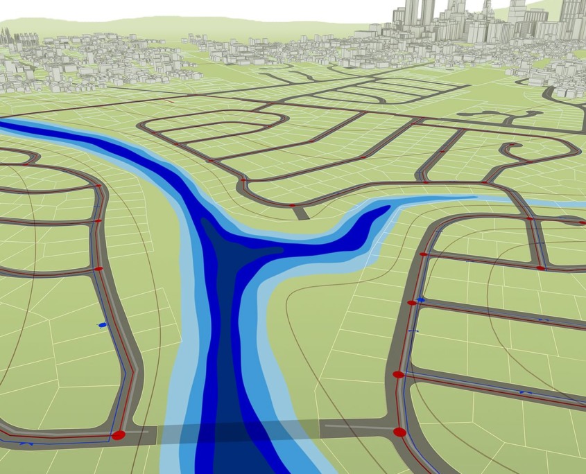 Création d'une topograhie pour une simulation acec AutoCAD