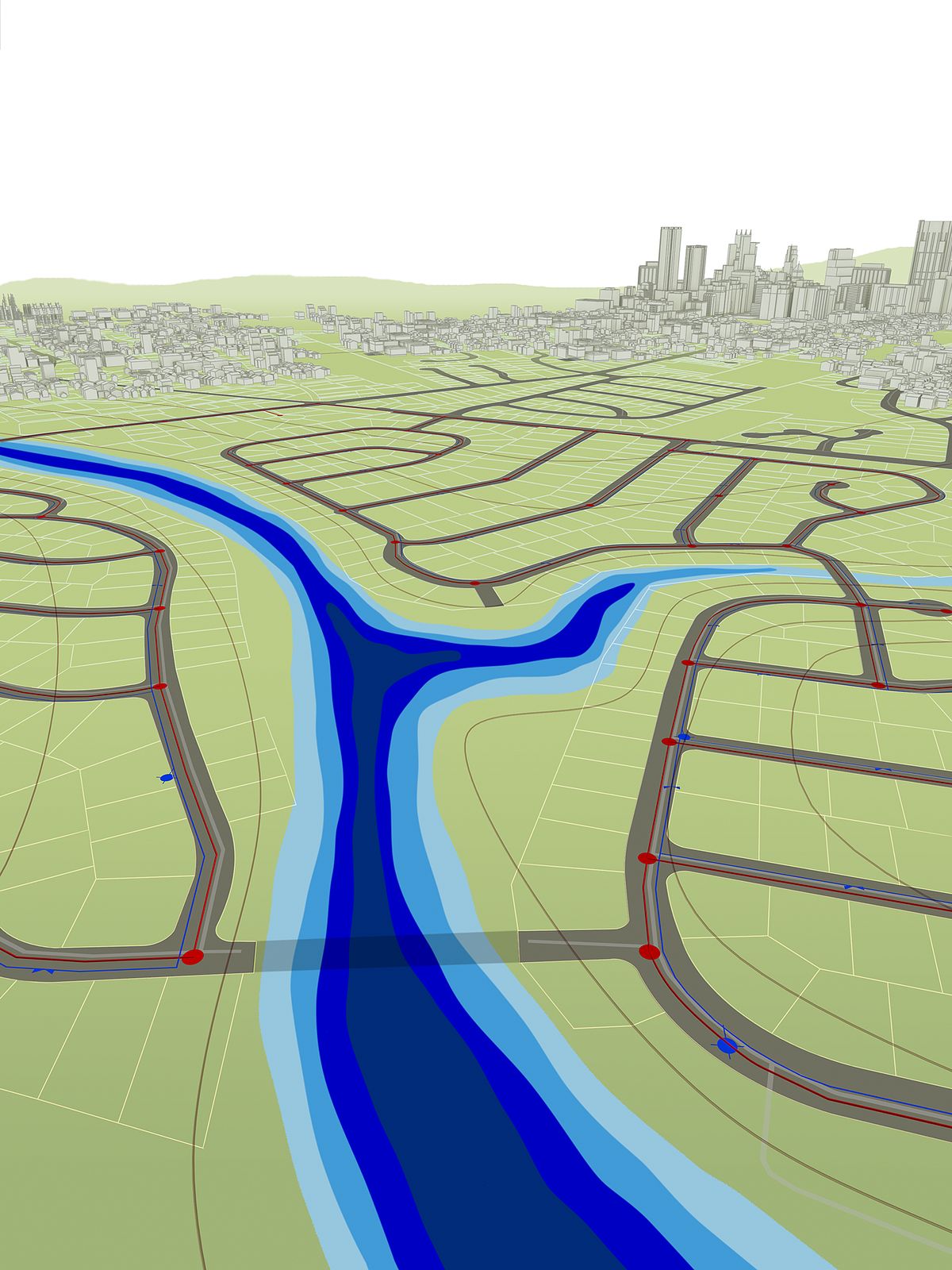 Création d'une topograhie pour une simulation acec AutoCAD