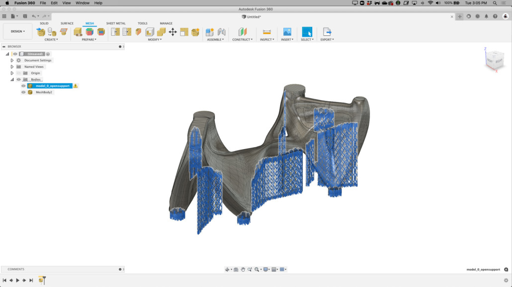 Projet sous Fusion 360