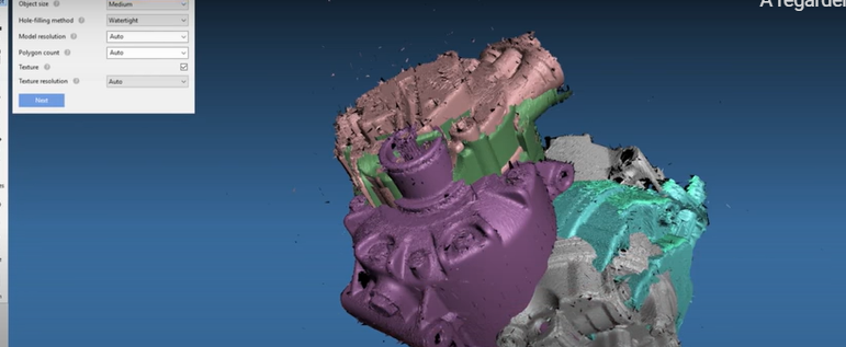 Relevé de Scanner 3D