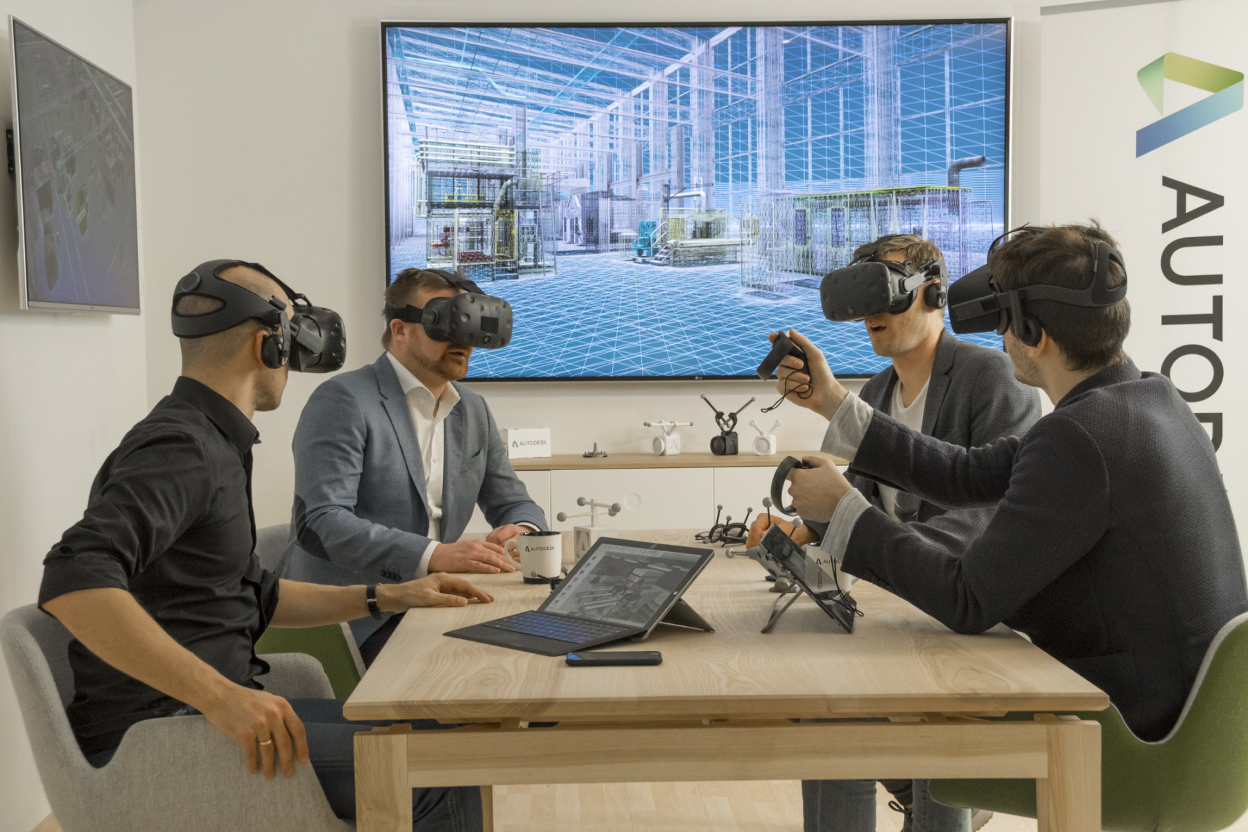 Virtual reality meeting