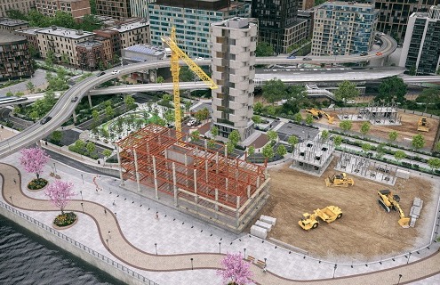 AEC BIM construction rendering
