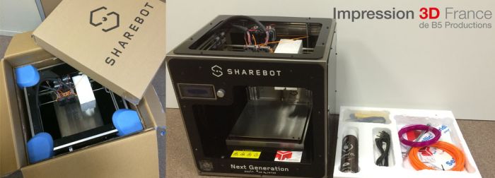 Test imprimante 3d sharebot