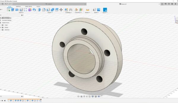 Fusion 360 Mon Premier Projet - La Jante du Q7