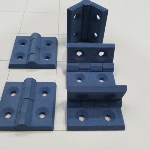 pièce imprimée avec une imprimante 3D SLS - blue care - materiau alimentaire